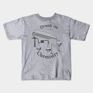 Drunk on Chemistry Kids T-Shirt